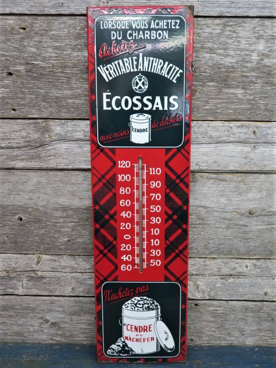 Thermomètre publicitaire vintage